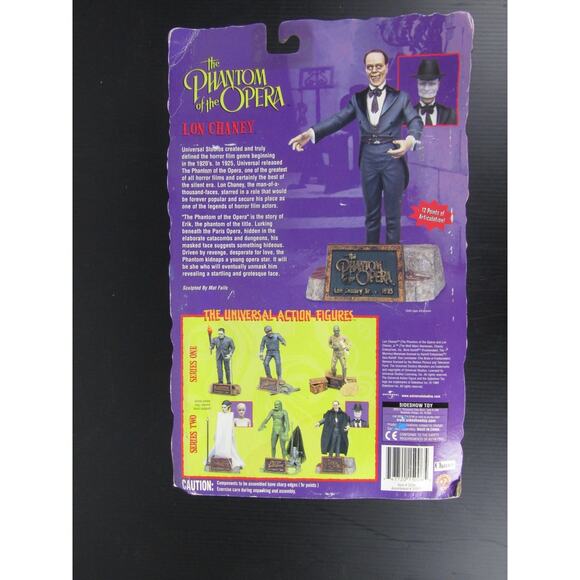 Universal Monsters PHANTOM OF THE OPERA Lon Chaney Figure Series 2 Sideshow Toy - Picture 2 of 3